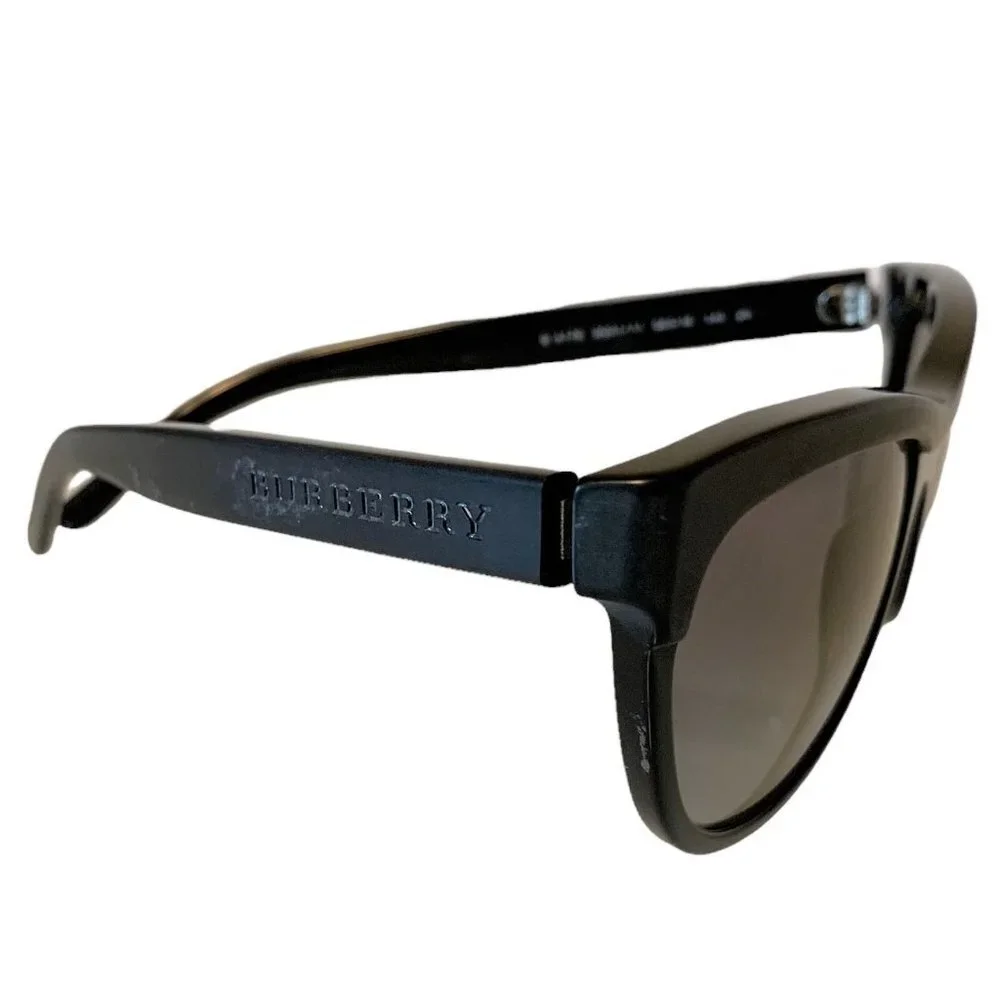 BURBERRY Black Logo Sunglasses $298‎